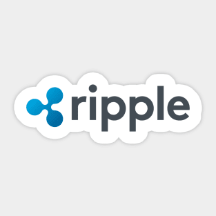 Ripple logo Sticker